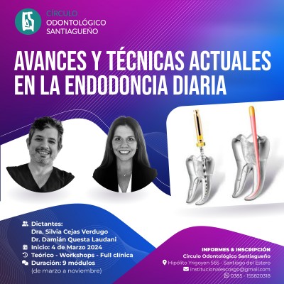 Avances y Técnicas Actuales en la Endodoncia Diaria