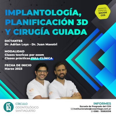Implantologia, Planificacion 3D y Cirugia guiada