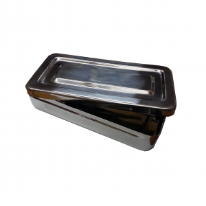 Caja Belkis 25x12x6 acero inoxidable